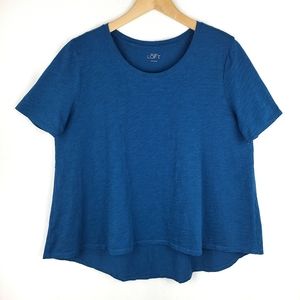 LOFT Hi/Low Short Sleeve Tee